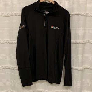 Mens Tri-Mountain Golf Channel Long Sleeve Pullover